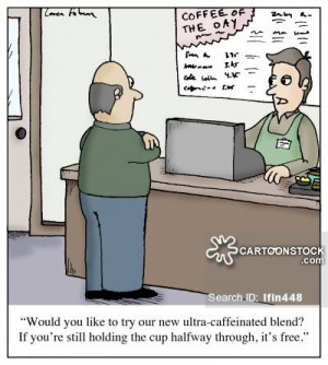 ... with Joke Coffee Cartoon About Java Joke And Caffeine Coffee Addiction