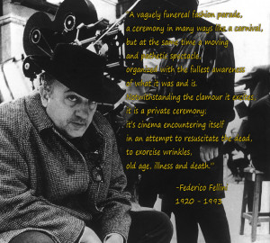 vaguely funeral fashion parade…