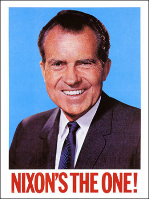 , we quote our personal favorite Republican President, Richard Nixon ...