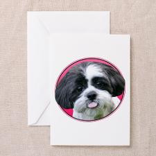 Funny Shih Tzu Greeting Card for