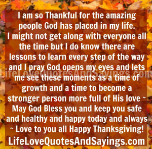 am so Thankful for the amazing people God has placed in my life. I ...