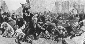 Bloody Sunday 1887, James Ramsay MacDonald was there, then. Still no ...