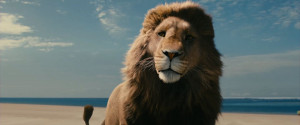 Aslan the Lion from the Movie The Chronicles of Narnia Voyage of ...