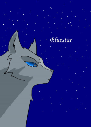 Bluestar(Warrior cats) by cloecools