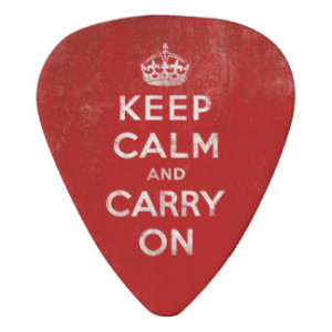 Vintage Keep Calm and Carry On Pick