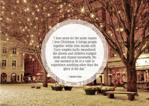 Community Post: 25 Beautiful Quotes About Snow