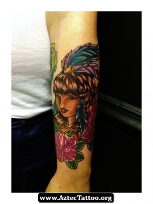 Pin Aztec And Mexican Tattoos Hispanic Tribal Chicano Gang Prison