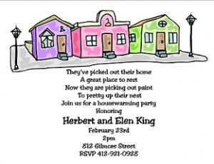 Funny House Warming Party Invitation Wording