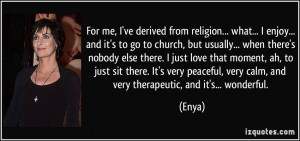 More Enya Quotes