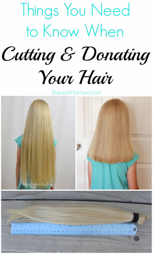 Things You Need to Know When Cutting & Donating Your Hair