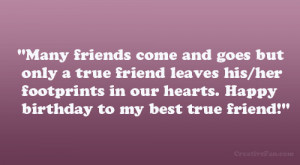 Birthday Quotes For Best Friends On Their Birthday Happy birthday to ...