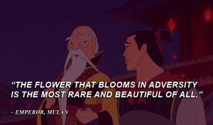 Disney Mulan Emperor Quote