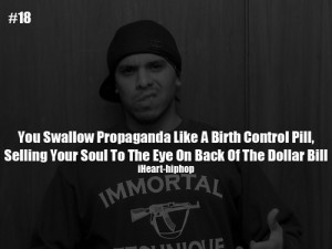 You Swallow Propaganda Like A Birth Control Pill, Selling Your Soul To ...