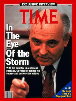 Mikhail Gorbachev - June 4, 1990 - Cold War - Russia