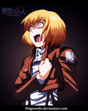 Armin Attack On Titan by Magooode