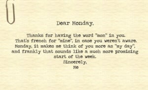 Your Ecards cool, day, funny, monday, text, typewriter - inspiring ...