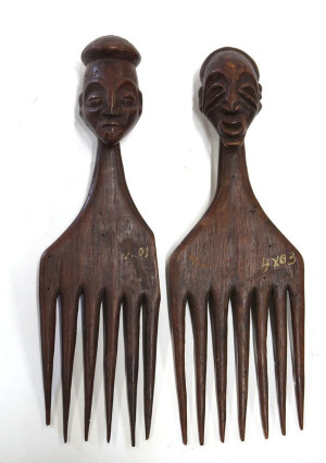 west african wood carvings