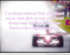 Michael Schumacher Quote