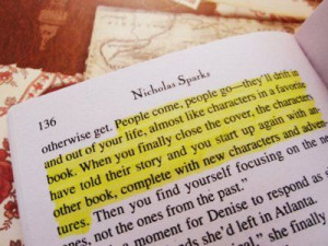 Nicholas Sparks wisdom on imgfave