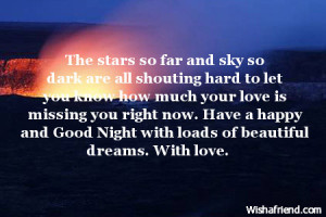 Good Night Poems For Boyfriend