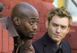 Omar Epps and Jude Law in 
