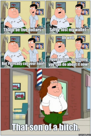 Just family guy things.
