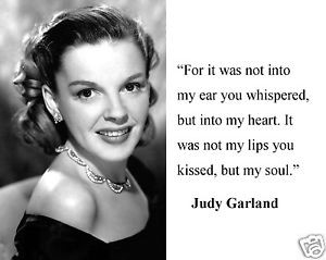 Judy-Garland-Wizard-of-Oz-you-whispered-Famous-Quote-8-x-10-Photo ...
