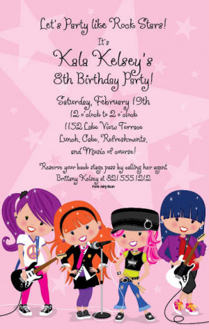 Check out some of our most popular birthday invitations for girls and ...