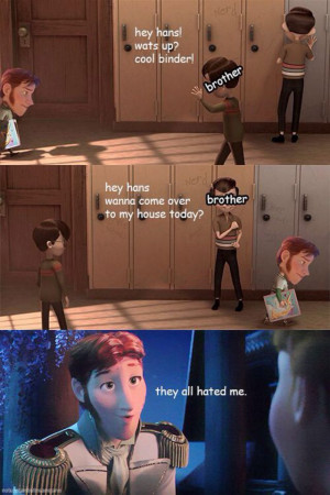 Hans and his brothers - Disney's Frozen