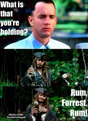 Haha! Pirates. Gotta love 'em. Have a great weekend everyone!