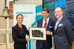 Pousette from D. Carnegie & Co together with Marie Parck, NASDAQ OMX