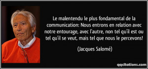 Autres citations de Jacques Salomé