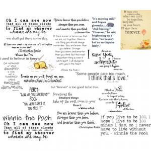 Winnie-the-Pooh quotes - Polyvore