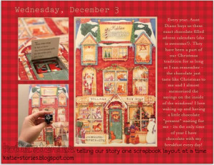 ... one of my favorite family Christmas traditions - our advent calendars