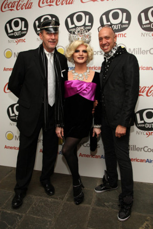 Allen Anderson and Robert Verdi attend the Laugh OUT Loud Gala for New ...