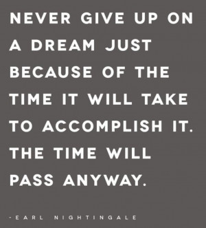 Never Give Up On Your Dreams Quotes Never give up on your dream