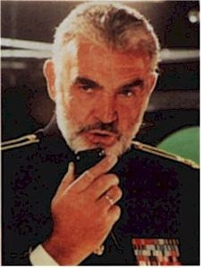 Sean Connery in The Hunt for Red October.... one of my favorite actors ...