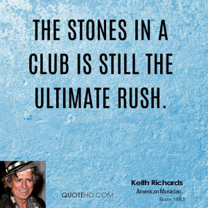 The Stones in a club is still the ultimate rush.