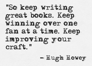 Hugh Howey, author of the 'Wool' Trilogy. Get more inspiration at http ...