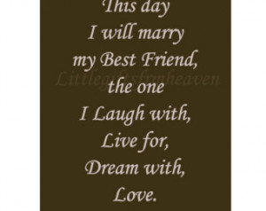 Wedding Day Quotes Printable wedding quote- i