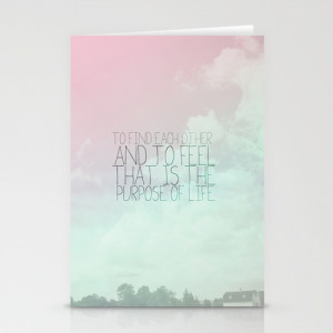 The secret life of walter mitty.. the purpose of life quote Stationery ...