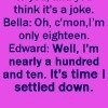 Funny Twilight Quote Icons - twilight-series Icon