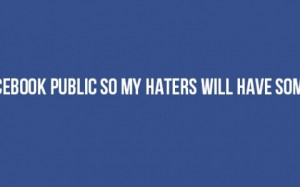 my haters facebook cover t2 Haters Quotes For Facebook