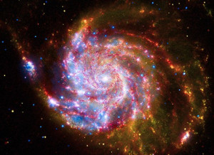 Messier 101, twice the size of the Milky Way, is one of billions of ...