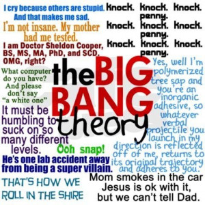 Big Bang theory quotes
