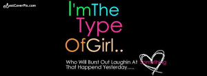 cool girl quote facebook cover