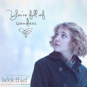 Book Thief Quote / Max / Liesel