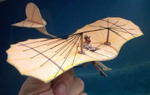 Otto Lilienthal's 1893 Pioneer monoplane Hang Glider