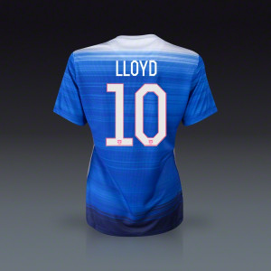 Nike Carli Lloyd USA Womens Away Jersey 2015