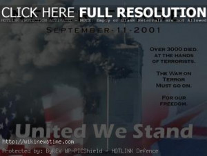 ... we lost, a way to reclaim that spirit of unity that followed 9/11